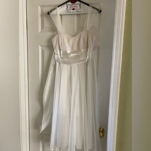 White Formal Dress